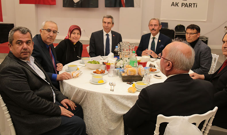 Çameli’nde düzenlenen iftar programında buluştu