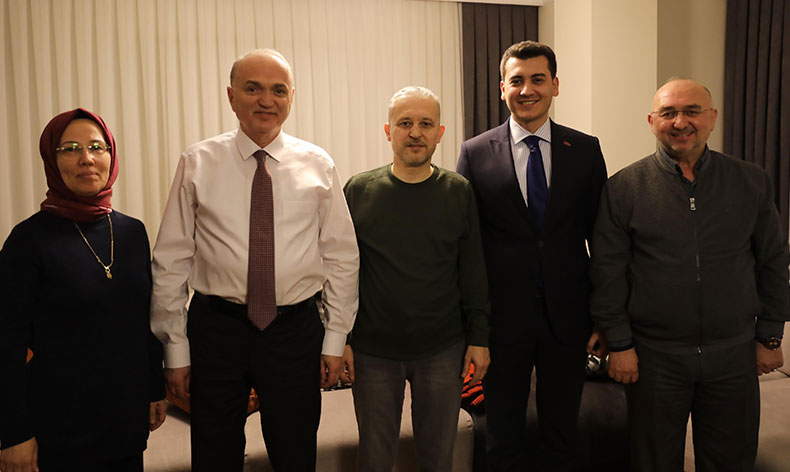 Başkan Özlü’den Yılmaz’a geçmiş olsun