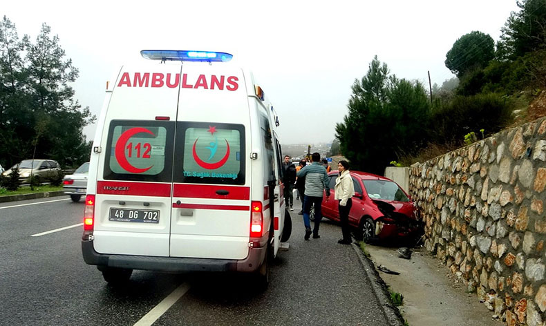 Muğla’da trafik kazası