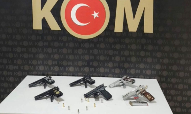 Mercek-14 operasyonlarında 852 silah ele geçirildi