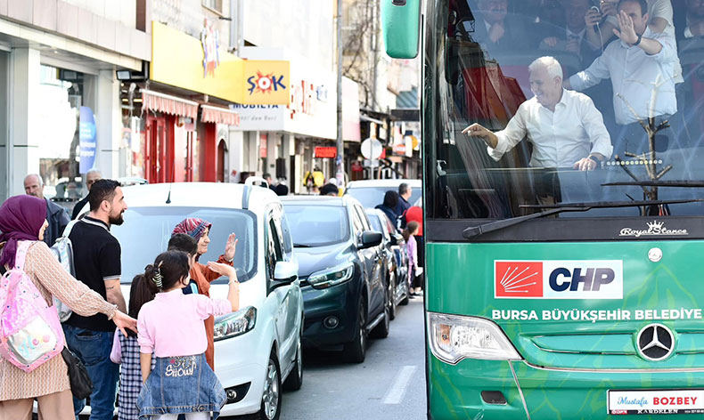 Bursa, Bozbey’i bağrına bastı