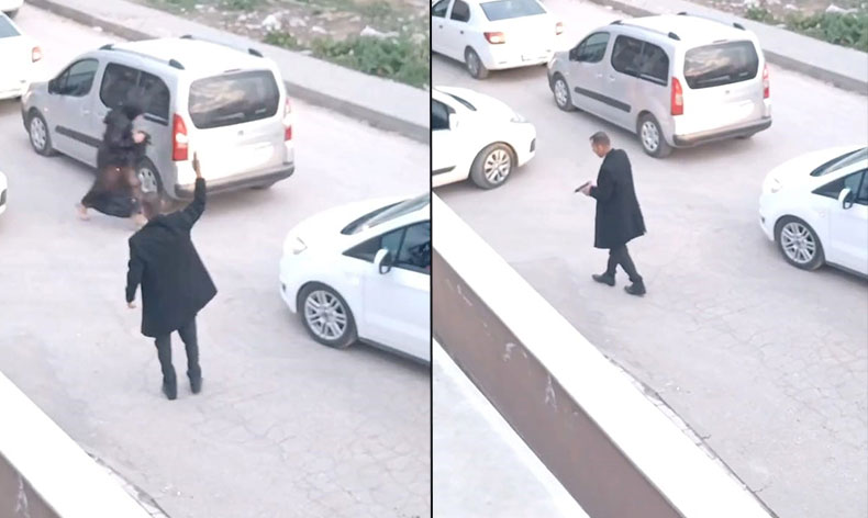 Magandalar düğünde havaya böyle ateş açtı
