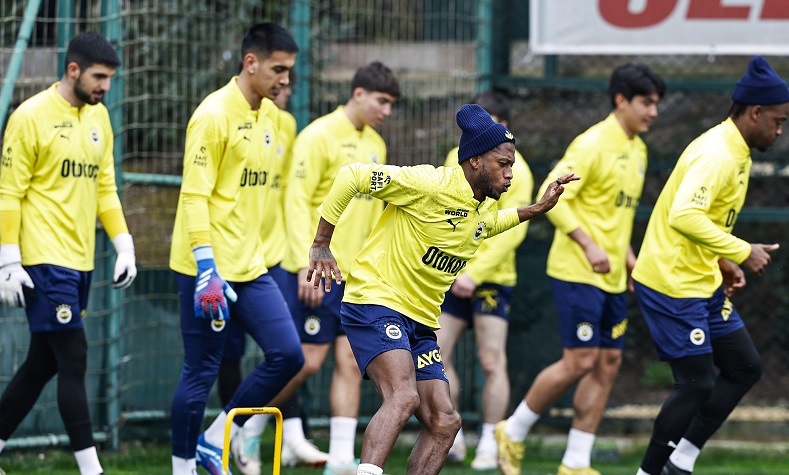 Fenerbahçe’de Union Saint-Gilloise maçı hazırlıkları başladı