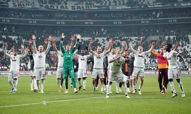 Galatasaray, bu sezon iki derbide de Beşiktaş’ı mağlup etti
