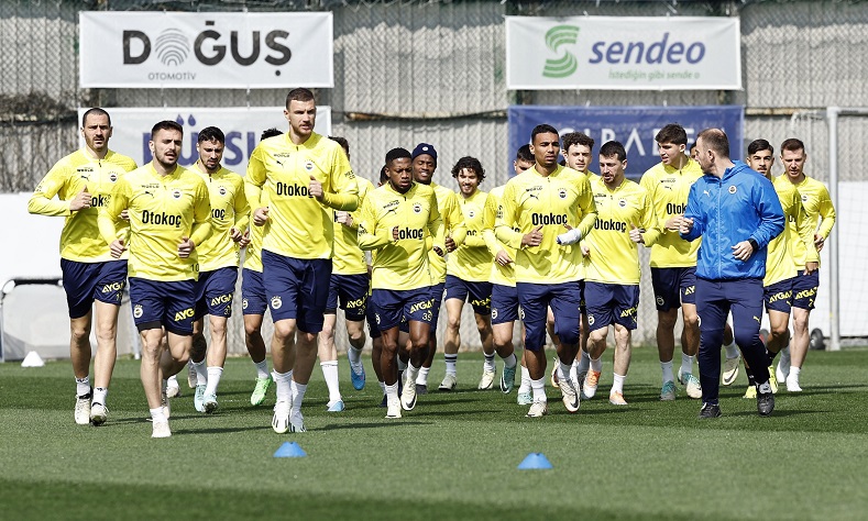 Fenerbahçe’de, Union Saint-Gilloise maçı hazırlıkları devam etti