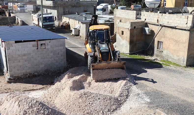 Haliliye’de 5 mahallede hummalı üstyapı çalışması