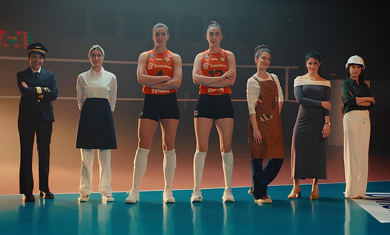 Eczacıbaşılı sporculardan ‘Başaracaksa Başaracak’ reklam filmi