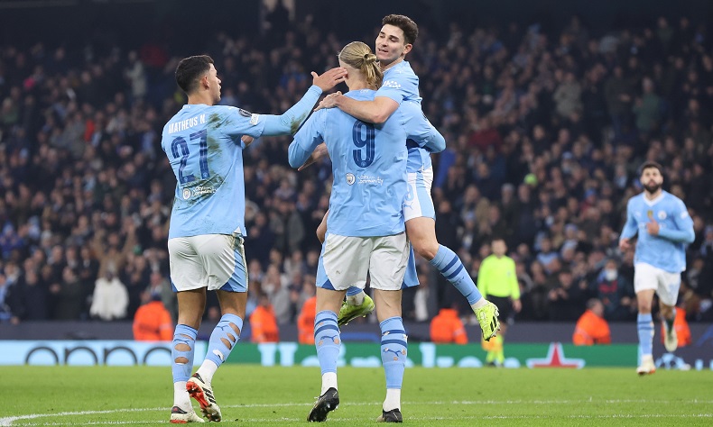 Manchester City, Kopengah’ı rahat geçti, çeyrek final biletini aldı