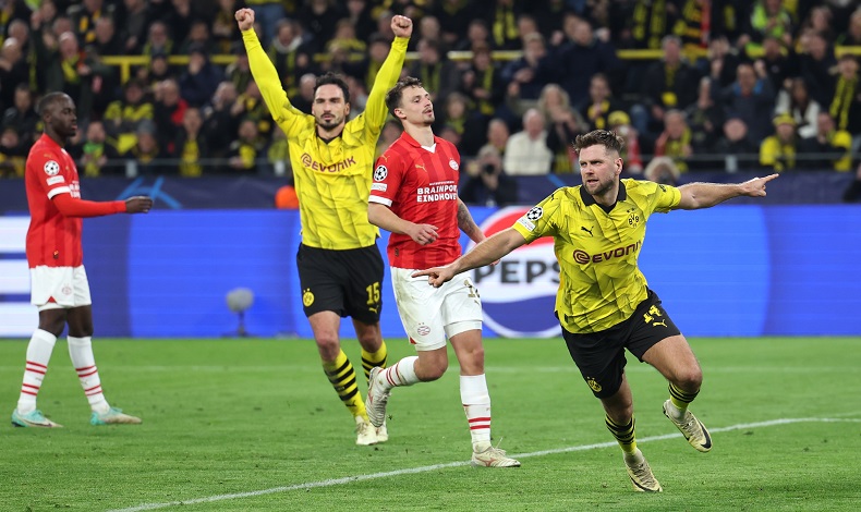 Borussia Dortmund adını çeyrek finale yazdırdı