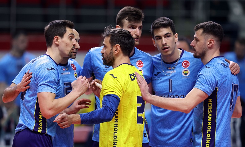 Efeler Ligi: Fenerbahçe: 3 – Hatay Büyükşehir Belediyespor: 0