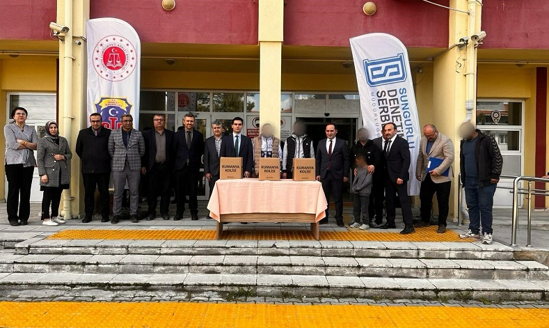 Koruma kurulundan yükümlülere gıda yardımı