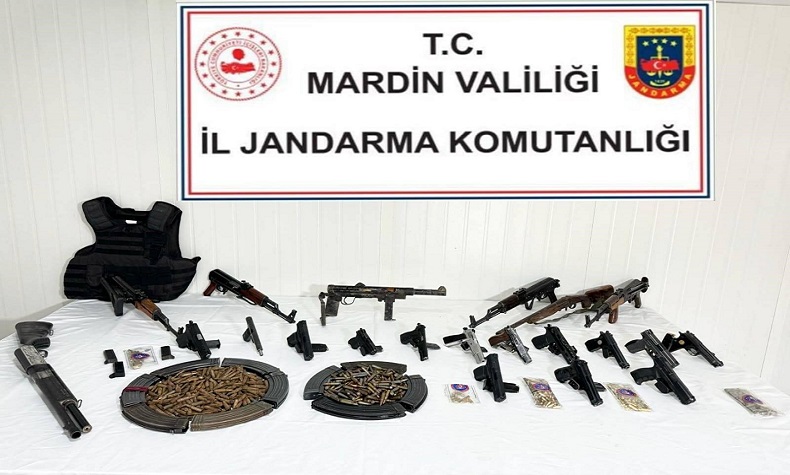 Mardin’de silah kaçakçılığı operasyonu