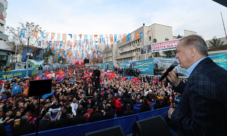 Cumhurbaşkanı Erdoğan Batman’da halka hitap etti
