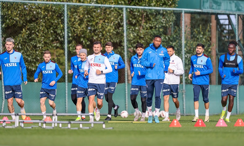 Trabzonspor, Konyaspor maçı hazırlıkları sürdürüyor
