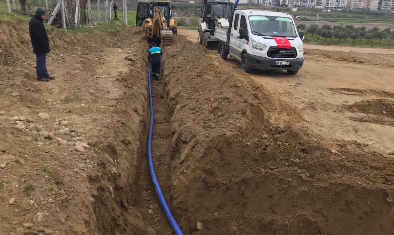 Hacıbektaşlı’ya içme suyu hattı döşendi