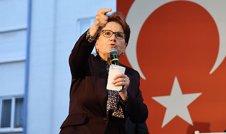 Meral Akşener Aksaray’da destek istedi
