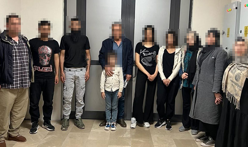 Afyonkarahisar’da 9 düzensiz göçmen yakalandı