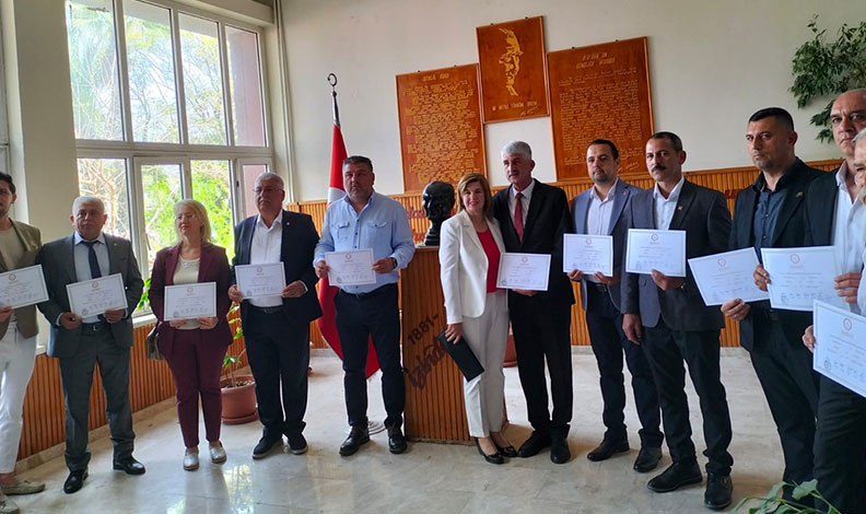 Köyceğiz Belediyesinde devir teslim töreni gerçekleşti