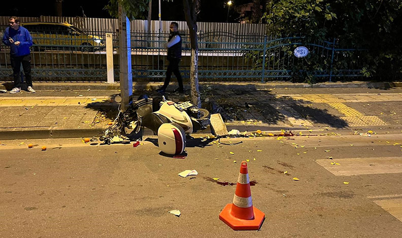 Motosiklet ağaca çarptı, sürücü hayatını kaybetti