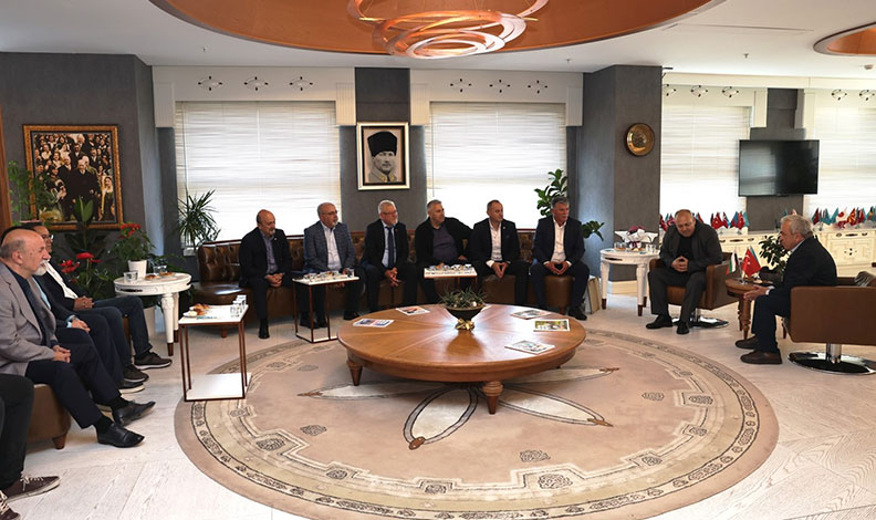 Ardino’dan Başkan Özdemir’e ‘Hayırlı olsun’ ziyareti