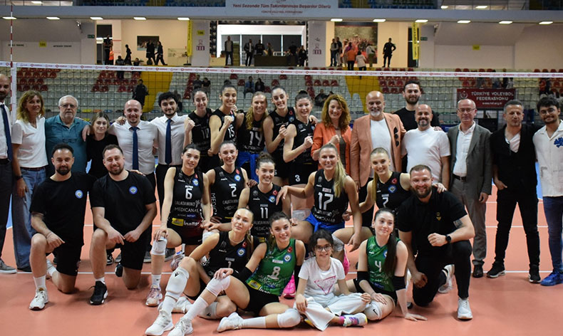 Nilüfer’in Sultanları ligi 7. sırada bitirdi