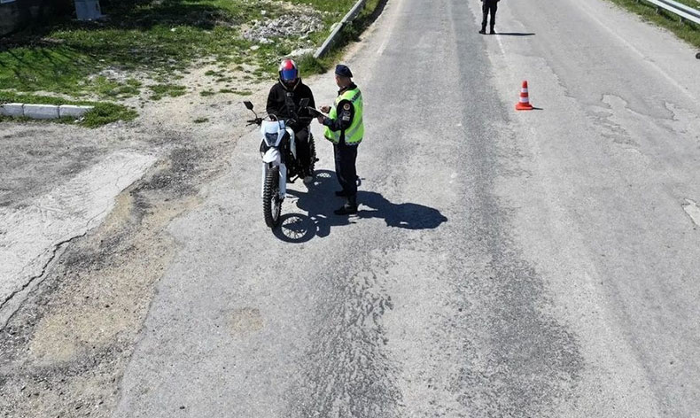 Kırklareli’nde jandarma ekiplerinden bayram öncesi dronlu denetim