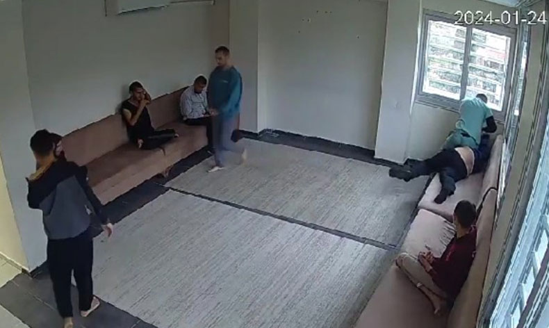 Bakımevindeki dayak dehşeti kamerada