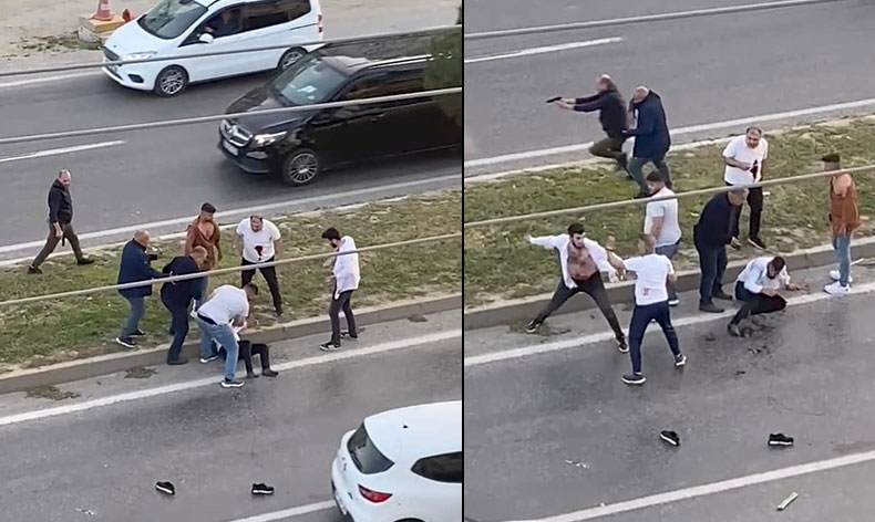 Ortalık savaş alanına döndü