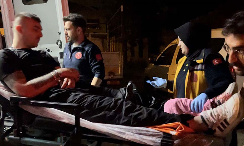 Polise silah çeken şüpheli vurularak yakalandı