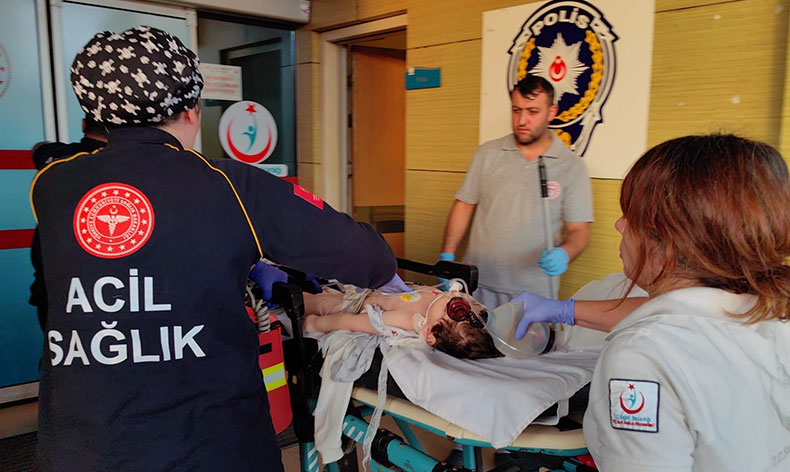 Nefes borusuna mama kaçan çocuk hayatını kaybetti
