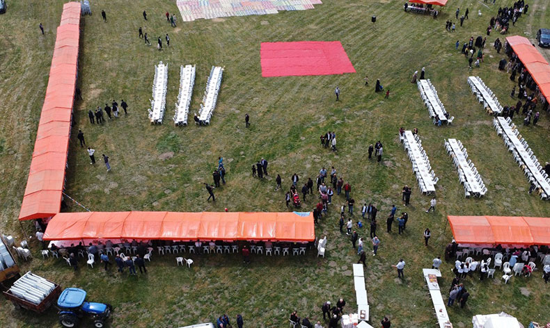 Akyurt’ta yağmur ve şükür duası yapıldı