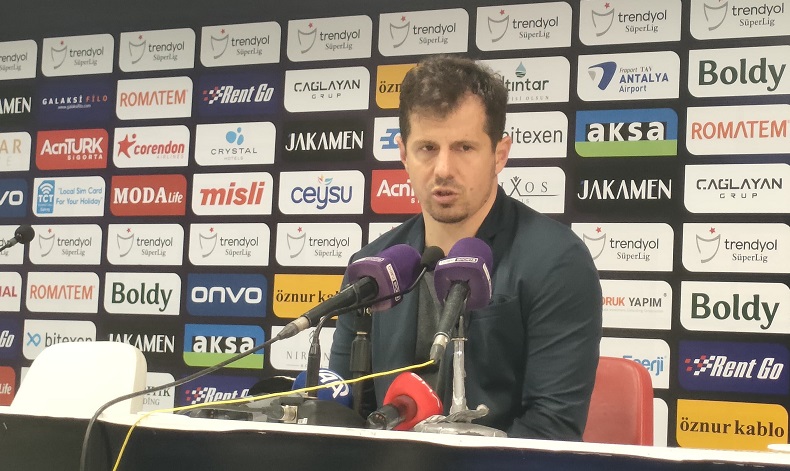 MKE Ankaragücü Teknik Direktörü Emre Belözoğlu: “Galibiyeti kaçıran taraftık”