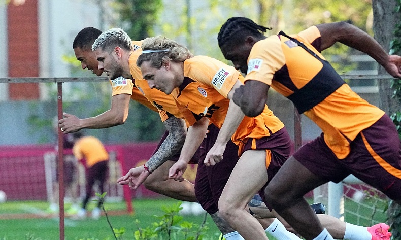Galatasaray, Alanyaspor maçı hazırlıklarını sürdürdü