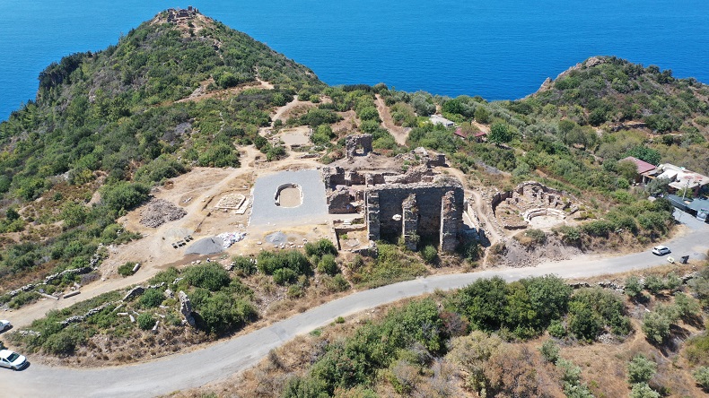 Antiochia Ad Cragum Antik Kenti kazı ve restorasyon çalışmaları için 60 milyon 480 bin TL ödenek ayrıldı