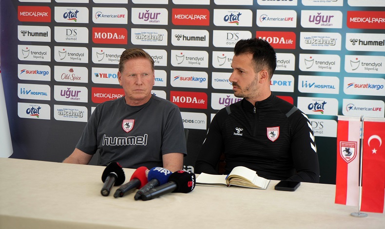 Samsunspor Teknik Direktörü Markus Gisdol: "Ya kazanacağız ya da kaybetmeyeceğiz"