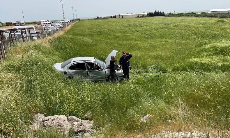 Kâhta’da 2 otomobil çarpıştı: 5 yaralı