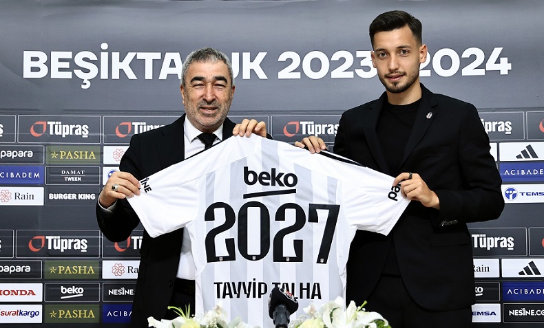 Beşiktaş, Tayyip Talha Sanuç ile 3 genç futbolcusunun sözleşmesini yeniledi