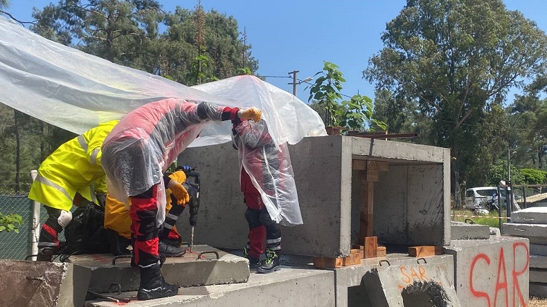 Gerçeği aratmayacak tatbikat yapıldı