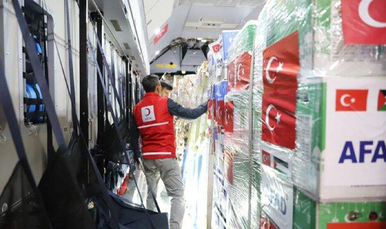 Gazze’ye yaptığımız yardımlar 42bin tona ulaştı