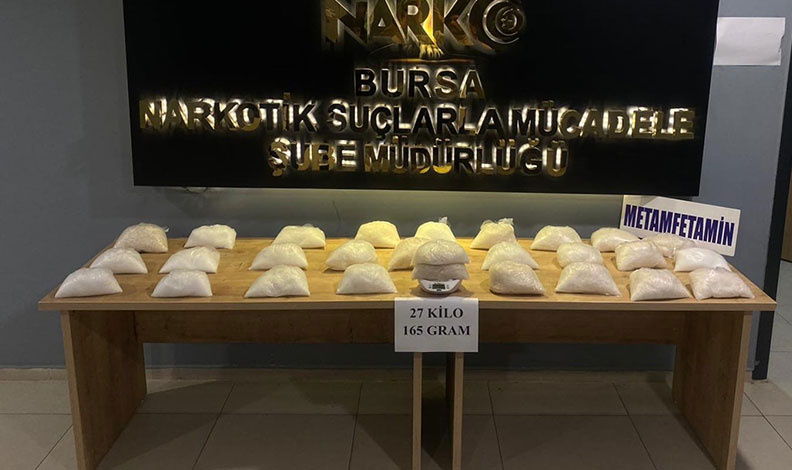 Bursa’da uyuşturucu baronları tutuklandı