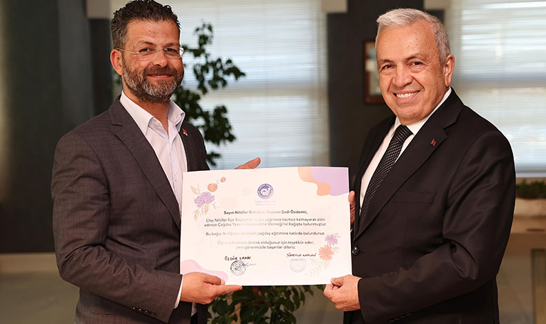 CHP ilçe yönetiminden Özdemir’e ziyaret