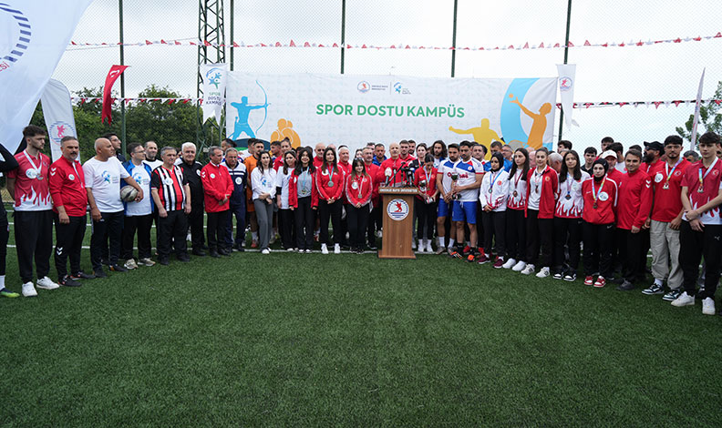 “Spor Dostu Kampüs Lansmanı” OMÜ’de yapıldı