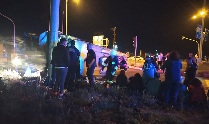 Konya’da midibüs ile panelvan çarpıştı: 24 yaralı