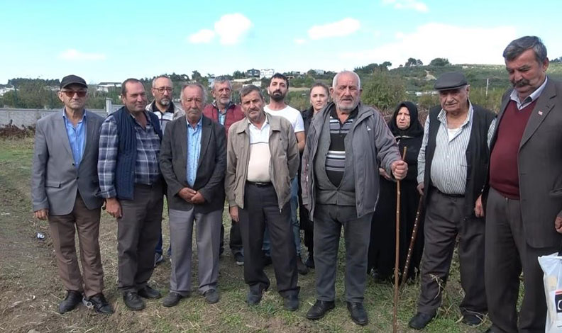 Bakanların ismini kullanarak köylünün arazisine çöktüler