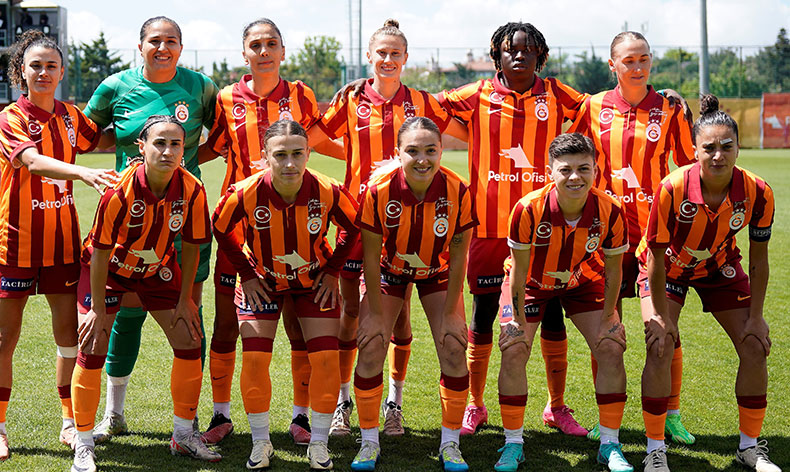Galatasaray Kadın Futbol Takımı şampiyon oldu
