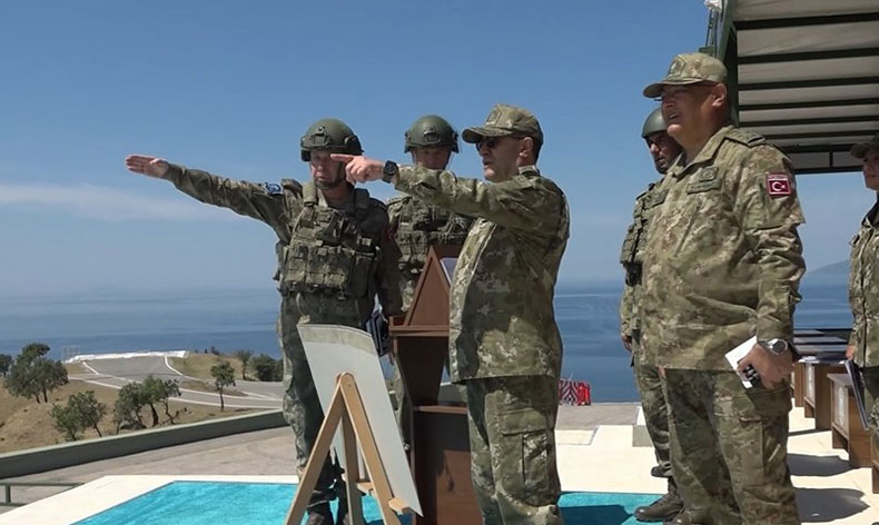 Orgeneral Bayraktaroğlu, İzmir’de denetlemelerde bulundu