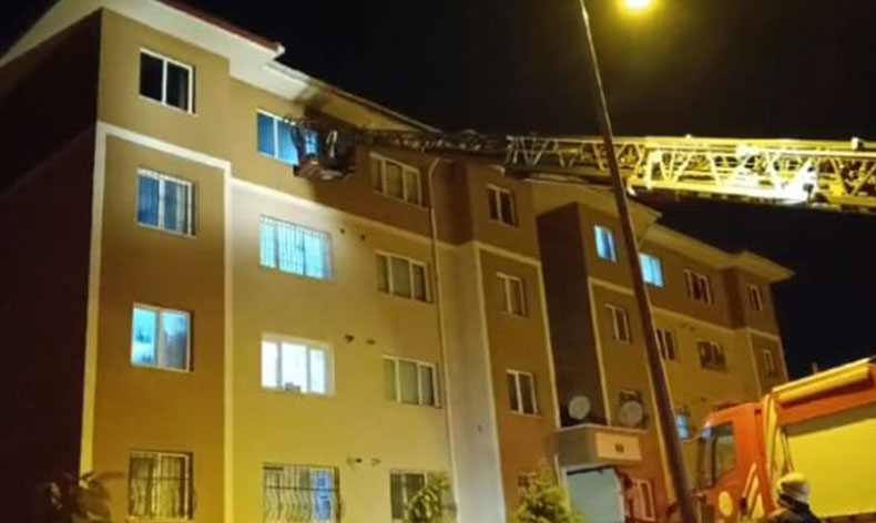 Malatya’da ev yangını