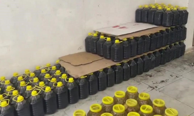Mersin’de sahte zeytinyağı operasyonu