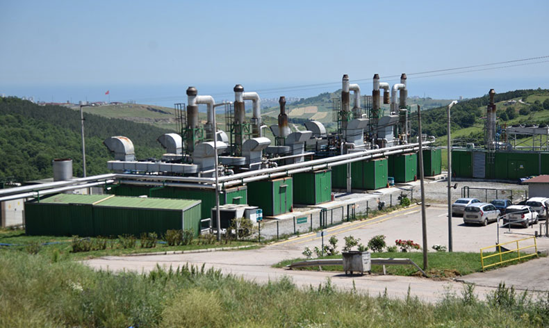 Çöpten 14,3 milyon kilovatsaat elektrik