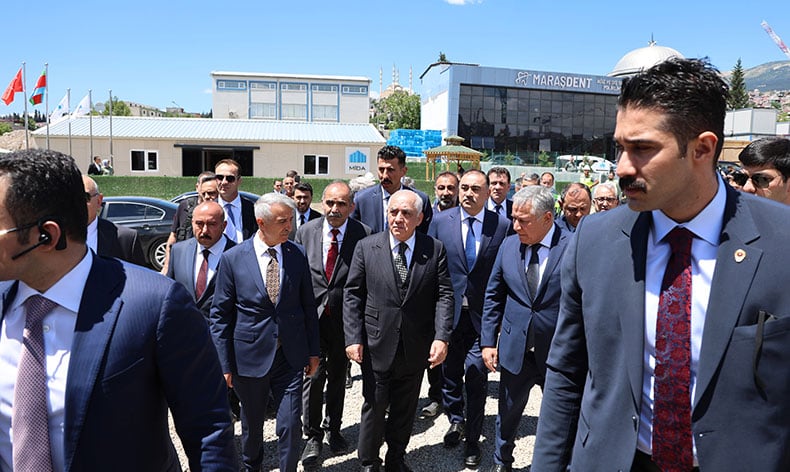 Azerbaycan Başbakanı Ali Asadov Kahramanmaraş’ta
